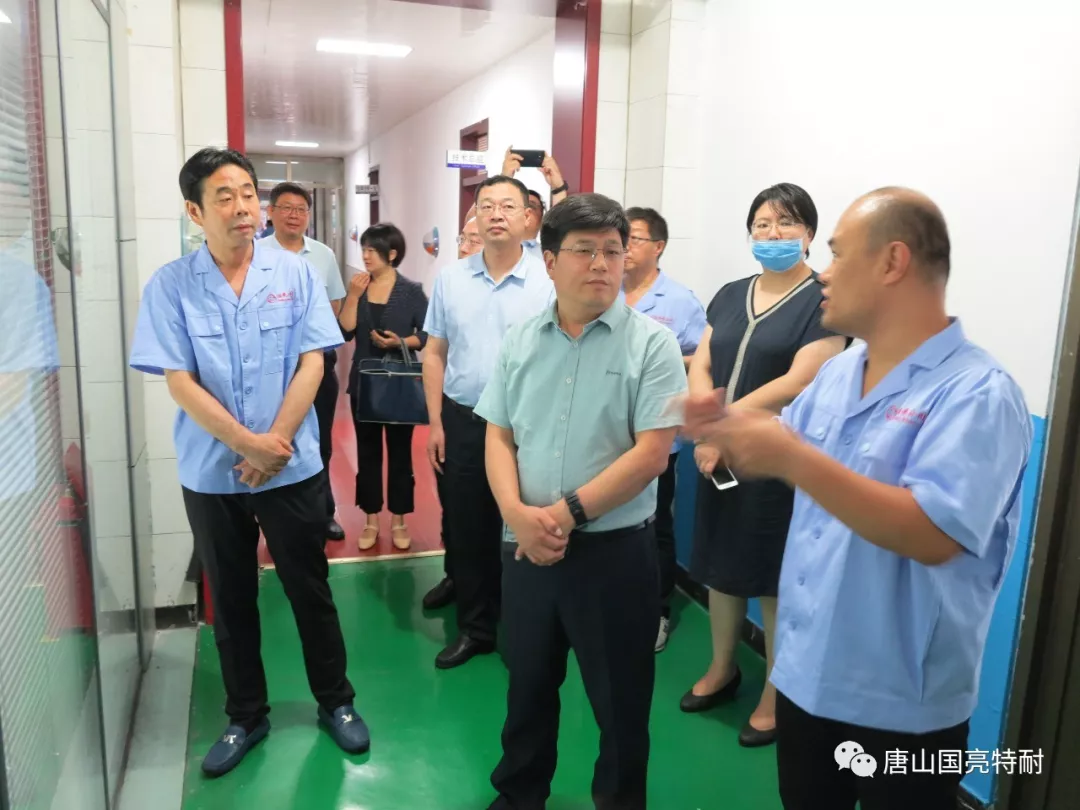 卢根发副市长一行到国亮公司调研 卢根发副市长一行到国亮公司调研
